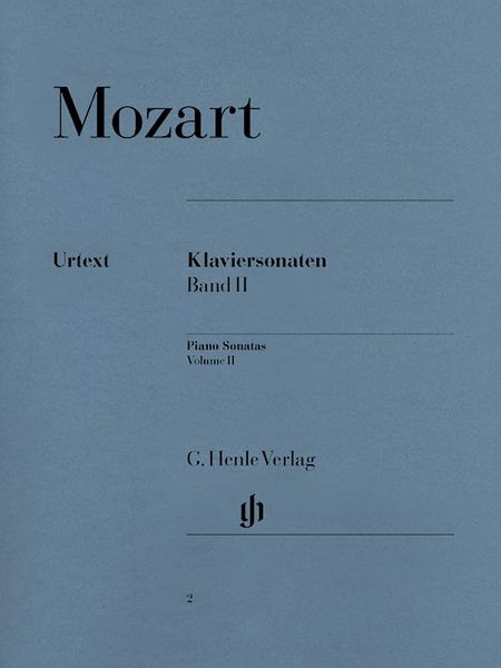 MOZART Klaviersonaten band 2 MOZART Klaviersonaten band 2