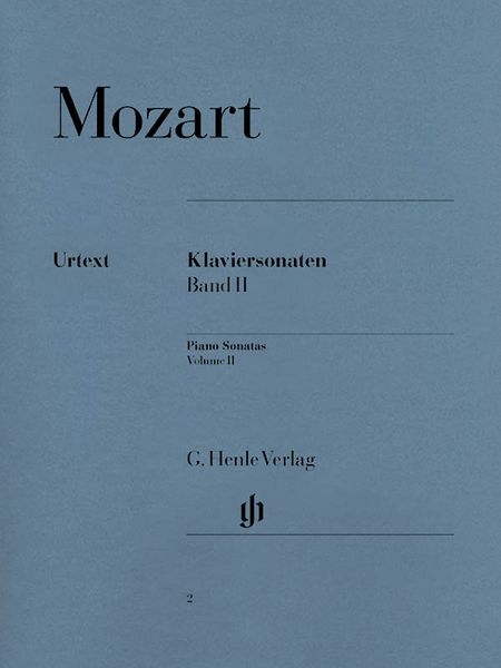 MOZART Klaviersonaten band 2