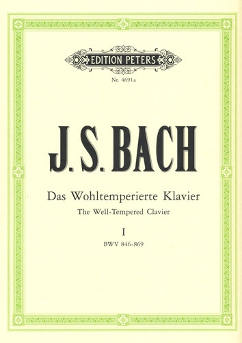 BACH Le clavier bien tempéré vol 1 BACH Le clavier bien tempéré vol 1