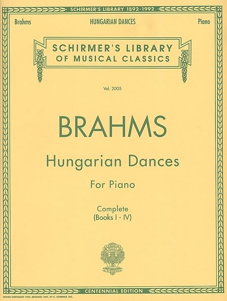 BRAHMS Danses hongroises