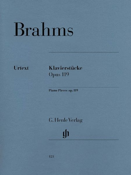 BRAHMS OP 119 BRAHMS OP 119