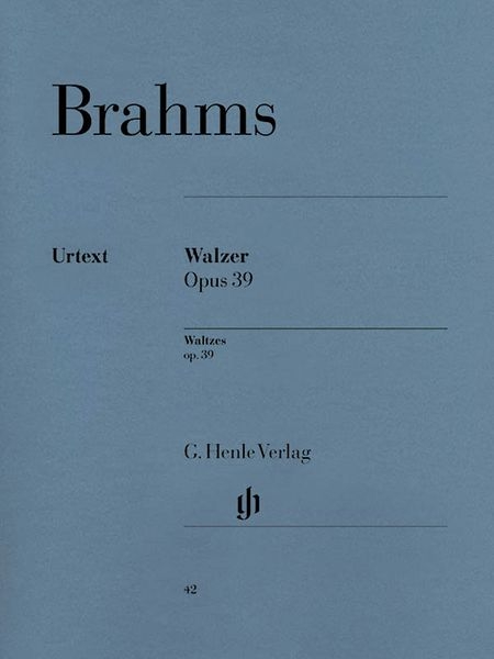 BRAHMS Valses OP 39 BRAHMS Valses OP 39