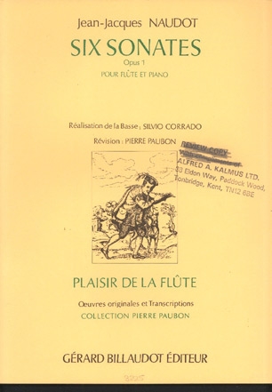 Michel Blavet 6 sonates op 2