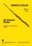 Ernesto Köhler 30 études de virtuosité op 75 N° 2