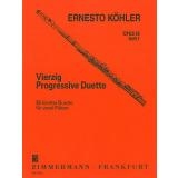 Ernesto Köhler 25 leichte Duette op 55 vol 1