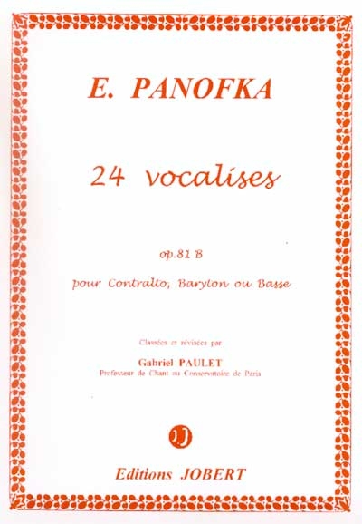 Vocalises - Panofka
