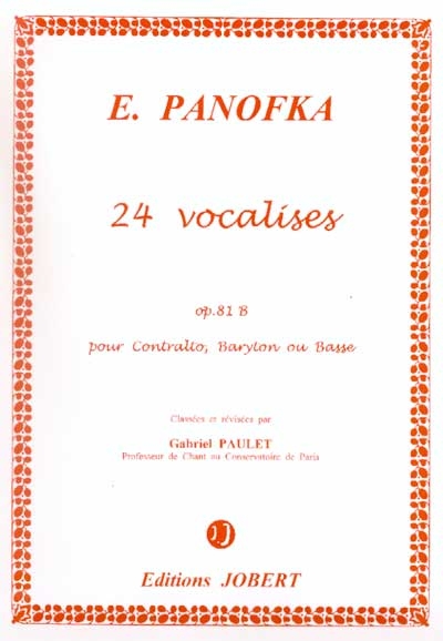 Vocalises - Panofka Vocalises - Panofka
