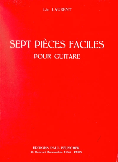 Sept pièces faciles pour guitare