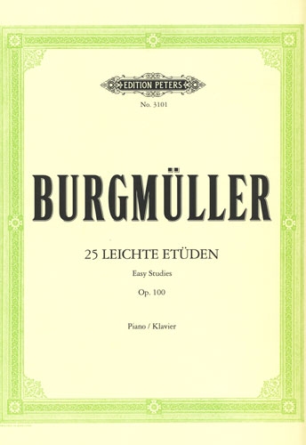 Burgmuller 25 études pour piano Burgmuller 25 études pour piano