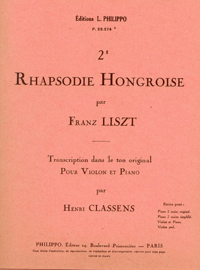 2a Rapsodia Ungherese (Liszt)
