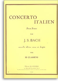 Concerto nello stille Italiano (Bach) Concerto nello stille Italiano (Bach)