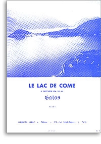 Le lac de Côme - Galas Le lac de Côme - Galas