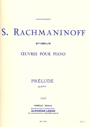 prélude en do dièse mineur