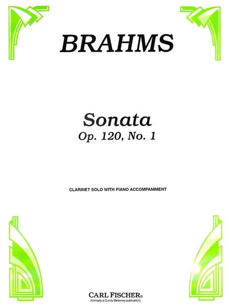 Sonate pour clarinette op 120 n ° 1 Sonate pour clarinette op 120 n ° 1