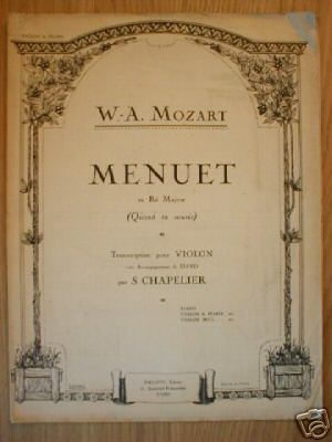 Menuet Menuet