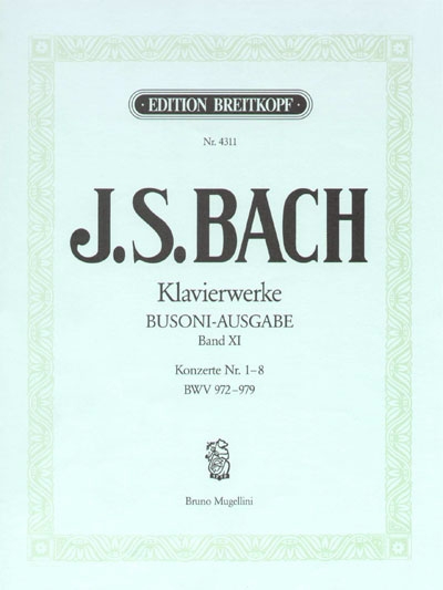 Bach Concerto en la mineur Bach Concerto en la mineur