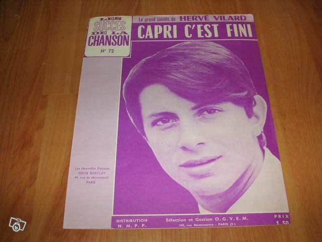 Capri c'est fini - Hervé Vilard Capri c'est fini - Hervé Vilard