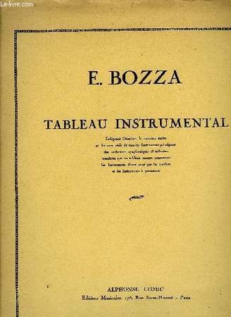 Tableau Instrumental (E. Bozza) Tableau Instrumental (E. Bozza)