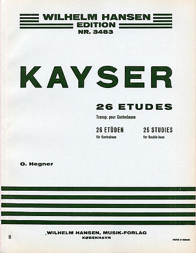 Kayser - 36 études op 20 (vol 1)