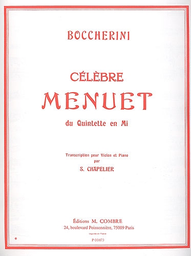 Célèbre menuet (Boccherini) Célèbre menuet (Boccherini)