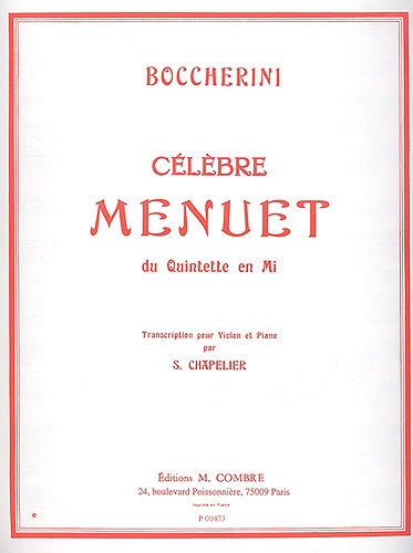 Célèbre menuet  (Boccherini)