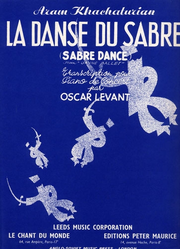 la danse du sabre la danse du sabre