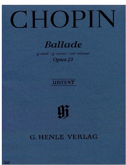 Chopin - ballade op 23 Chopin - ballade op 23