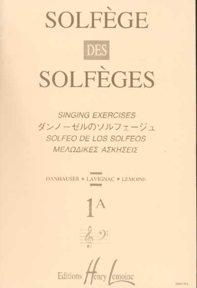 Solfège des solfèges vol 2a (clé de sol)