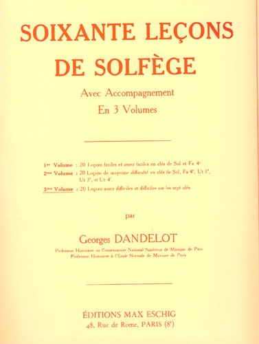 40 leçons de solfège (Armand Bournonville) vol 2 40 leçons de solfège (Armand Bournonville) vol 2