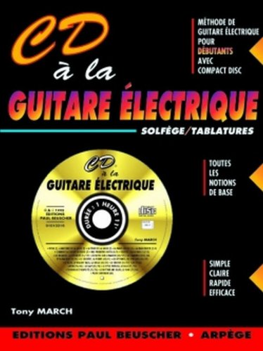 Partition : CD a la guitare electrique Tony March