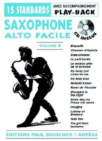 Partition : Saxo facile vol.4 + CD Partition : Saxo facile vol.4 + CD