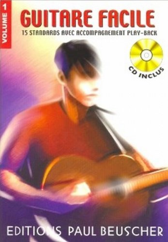 Partition : Guitare facile vol.1 + CD Partition : Guitare facile vol.1 + CD