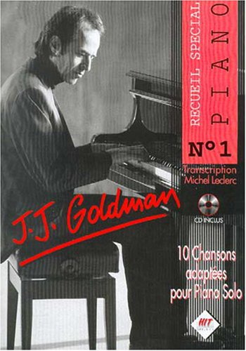 Jj Goldman Piano N.1+CD Jj Goldman Piano N.1+CD