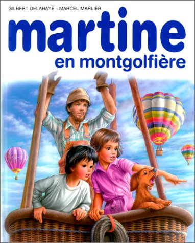 Martine en montgolfière Martine en montgolfière