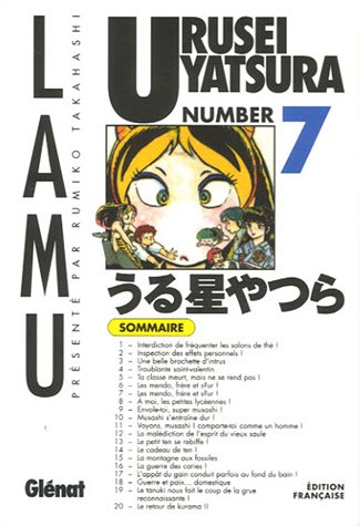 Urusei Yatsura, Tome 7 : Lamu Urusei Yatsura, Tome 7 : Lamu