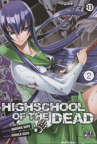 Highschool Of The Dead,Tome 2 Highschool Of The Dead,Tome 2