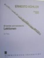 20 leichte und melodische Lektionen op. 93 Heft 2 für Flöte solo: in fortschreitender Schwierigkeit