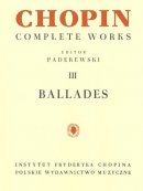 CHOPIN Ballades CHOPIN Ballades