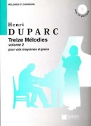 Henri Duparc Mélodies vol 1