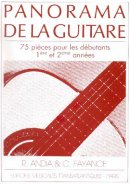 Panorama de la guitare 1ère et 2ème années Panorama de la guitare 1ère et 2ème années