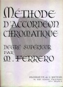 Méthode d'accordéon Ferrero degré supérieur