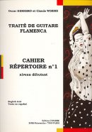 Trait de Guitare Flamenca - Cahier Repertoire Nø1